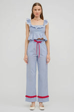 Load image into Gallery viewer, Square Neck Ruffled Top
