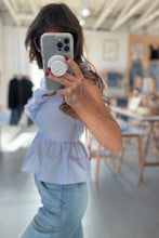 Load image into Gallery viewer, Square Neck Ruffled Top