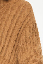 Load image into Gallery viewer, Cable Knit Buttoned Sweater
