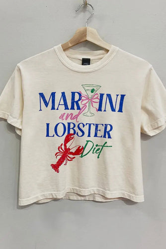 Martini & Lobster Tee