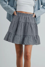 Load image into Gallery viewer, Person wearing a checkered skirt with a plain background