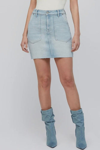 Denim Mini Skirt