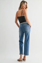 Load image into Gallery viewer, Mid Rise Straight Jeans