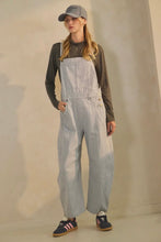 Load image into Gallery viewer, Person wearing a gray overalls and cap against a neutral background
