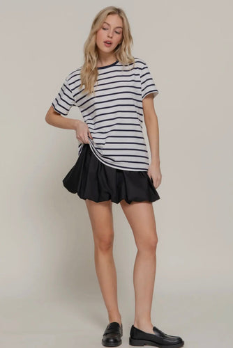 Striped Boyfriend Tee
