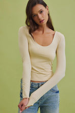 Load image into Gallery viewer, Soft + Stretchy Scoop Neck