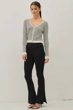 Load image into Gallery viewer, Striped Knit Top
