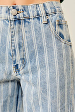 Load image into Gallery viewer, Faded Striped Jeans