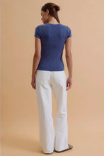 Load image into Gallery viewer, Ribbed Scoopneck