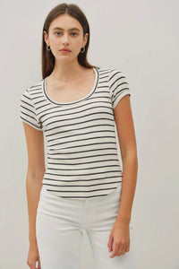 Ribbed Tee