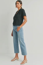 Load image into Gallery viewer, Wide Leg Straight Denim