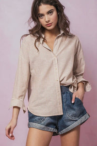 Classic Linen Button Down