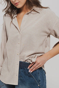 Classic Linen Button Down