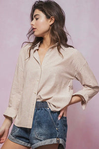 Classic Linen Button Down