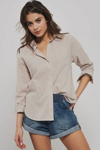 Classic Linen Button Down