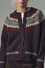 Load image into Gallery viewer, Fair Isle Cardigan