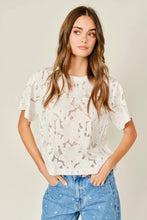 Load image into Gallery viewer, Lace Tee