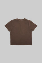 Load image into Gallery viewer, Brown t-shirt on a light gray background