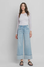 Load image into Gallery viewer, Wide Leg Cuffed Jean