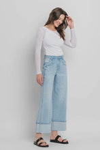 Load image into Gallery viewer, Wide Leg Cuffed Jean