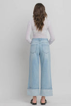 Load image into Gallery viewer, Wide Leg Cuffed Jean