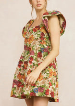 Load image into Gallery viewer, Floral Jacquard Dress