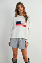 Load image into Gallery viewer, American Flag Sweater
