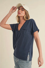 Load image into Gallery viewer, Deep V-Neck Tee