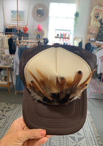 The Tan+Brown Trucker Hat