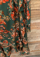 Load image into Gallery viewer, Fall Floral Wrap Skirt