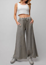 Load image into Gallery viewer, Wide Leg Terry Pants