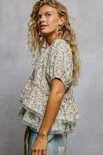 Load image into Gallery viewer, Ruffle + Lace Top