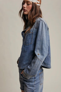 Western Denim Top