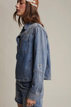 Load image into Gallery viewer, Western Denim Top