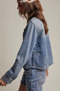 Western Denim Top