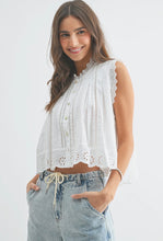 Load image into Gallery viewer, Eyelet Swing Top