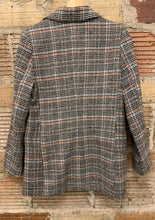 Load image into Gallery viewer, Plaid Single Button Blazer