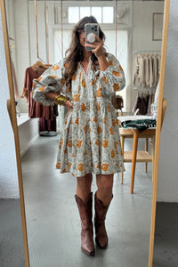 Floral Babydoll Dress