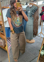 Load image into Gallery viewer, Wide Leg Khaki Pants
