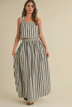 Load image into Gallery viewer, Striped Side Tie Set
