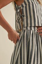 Load image into Gallery viewer, Striped Side Tie Set