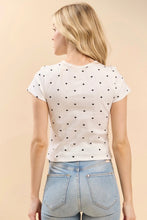 Load image into Gallery viewer, Babydoll Heart Tee