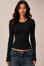 Load image into Gallery viewer, Classic Henley