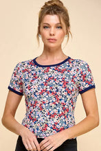 Load image into Gallery viewer, Floral Babydoll Tee