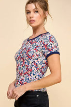 Load image into Gallery viewer, Floral Babydoll Tee
