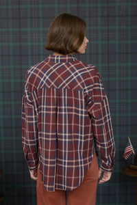 Autumn Plaid Button Down