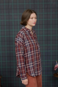 Autumn Plaid Button Down