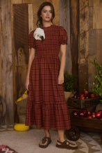 Load image into Gallery viewer, Autumn Plaid Dress