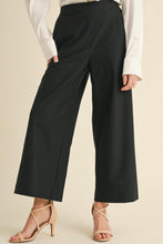 Load image into Gallery viewer, Wide Leg Cropped Work Pants