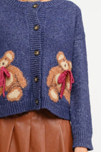 Load image into Gallery viewer, Teddy Bear Cardigan